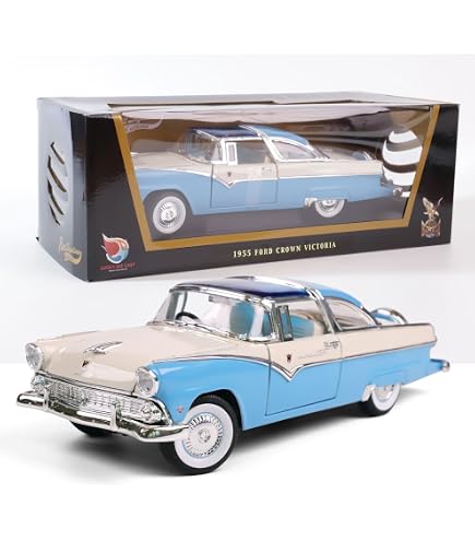 Amazon.com: LUCKY DIE CAST 1955 Ford Thunderbird 1:18 Diecast - T